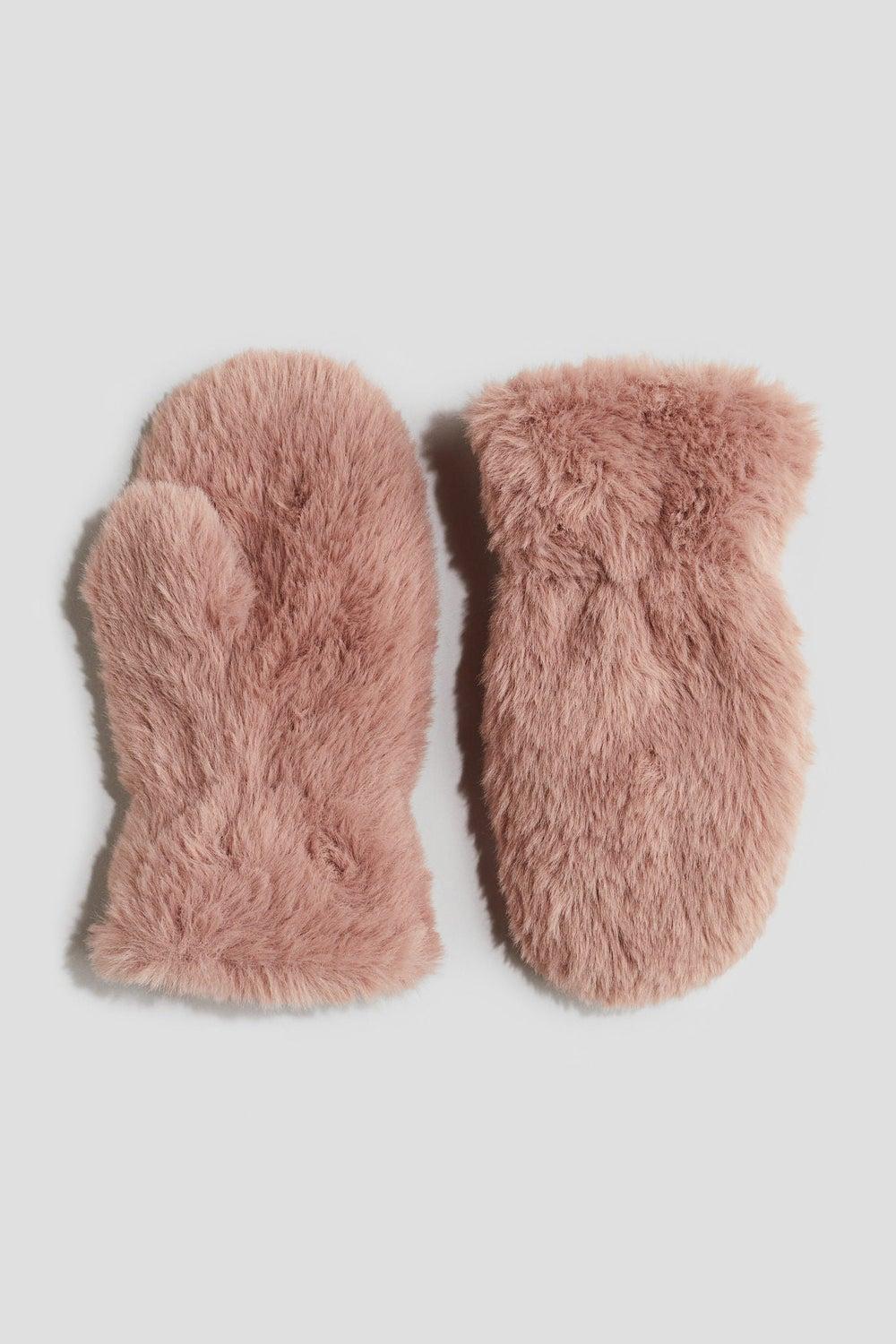 Fluffy Mittens for Boys - Image 1