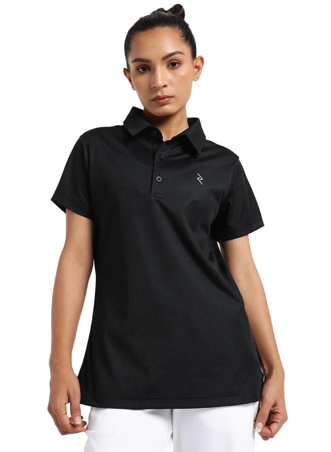 Women's Quick-Wick Polo T-Shirt for Active Performance - Image 1