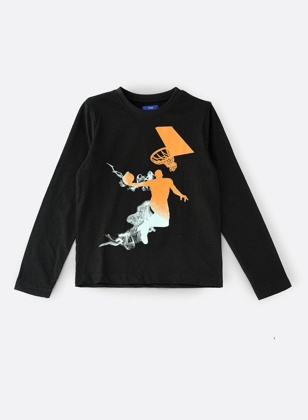 Printed Knit T-Shirt for Boys - Image 1
