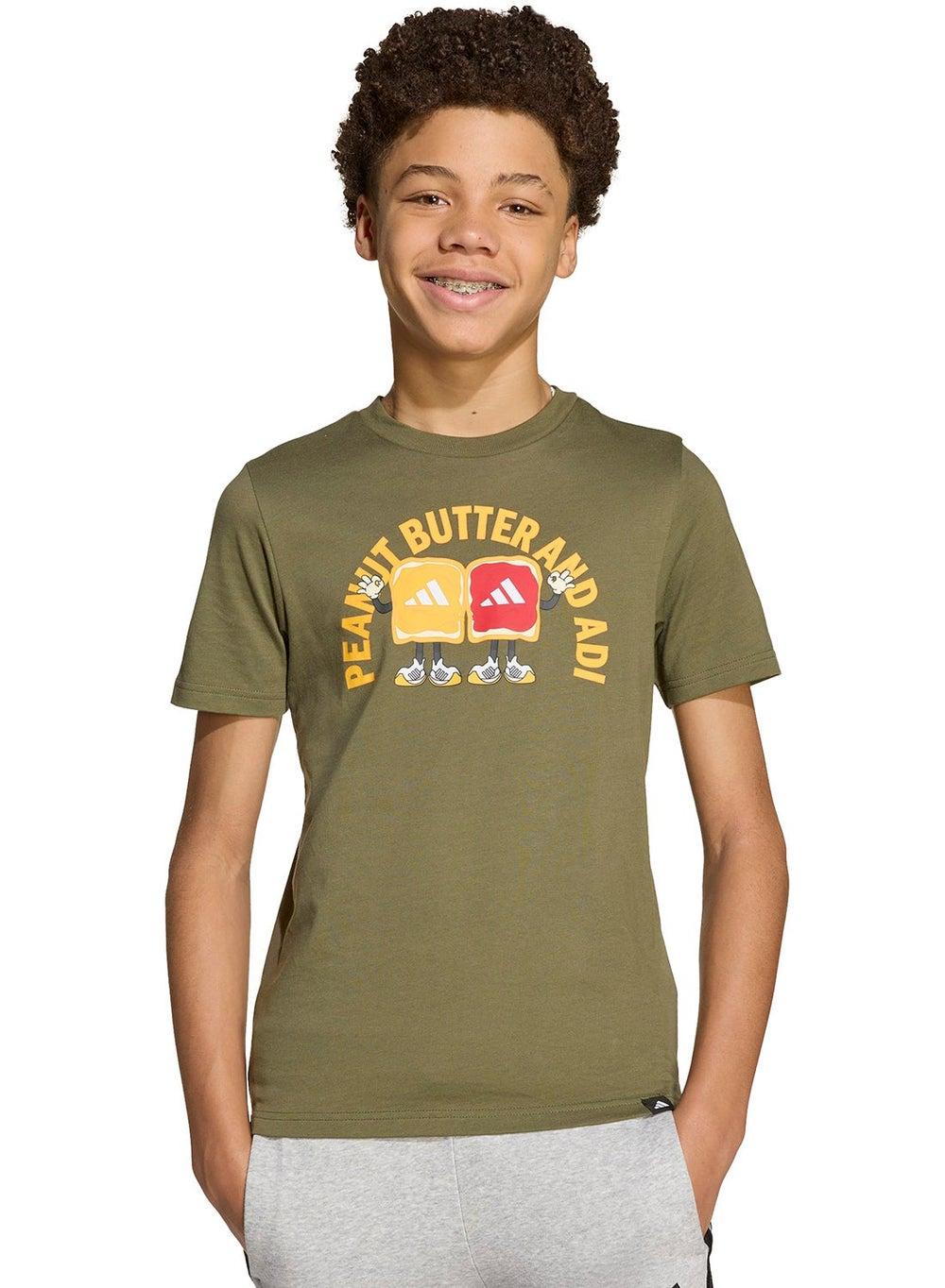 Youth Food Graphic Cotton T-Shirt for Juniors - Image 1