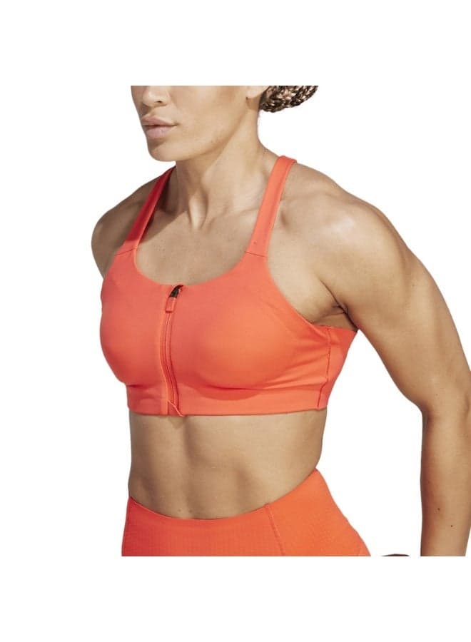 adidas TLRDI HS ZIP High-Support Workout Bra - Image 1