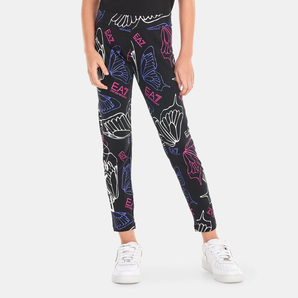 Kids' Graphic Series Cotton Leggings - Image 1
