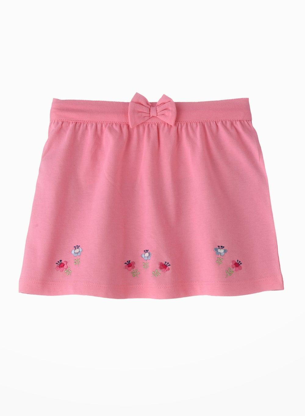 Sunshine Twirls Girls' Flowy Skirt for Breezy Comfort - Image 1