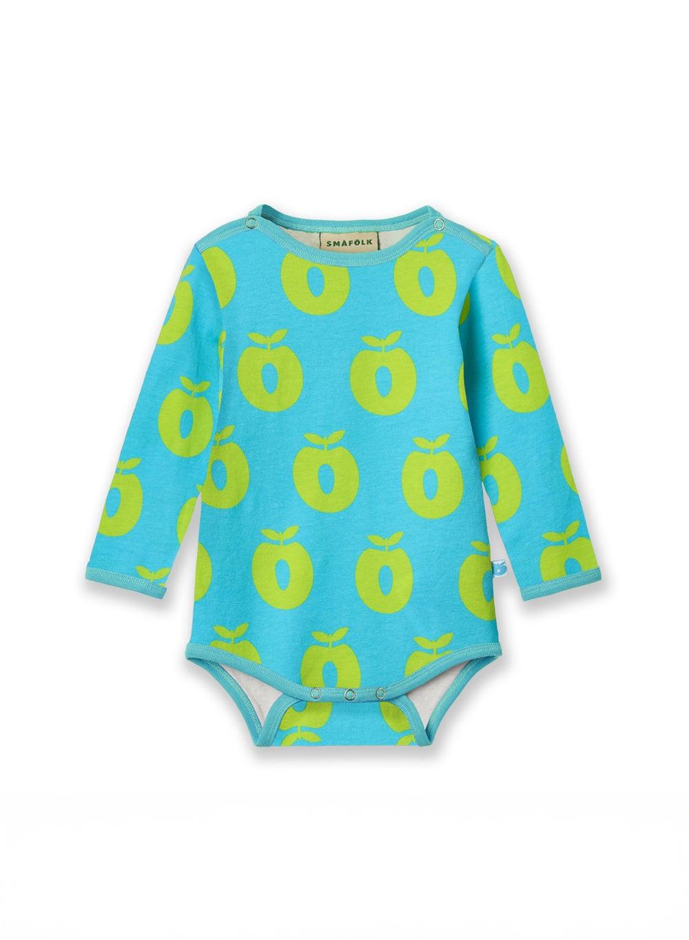 Long-Sleeved Baby Body with Apples - Image 1