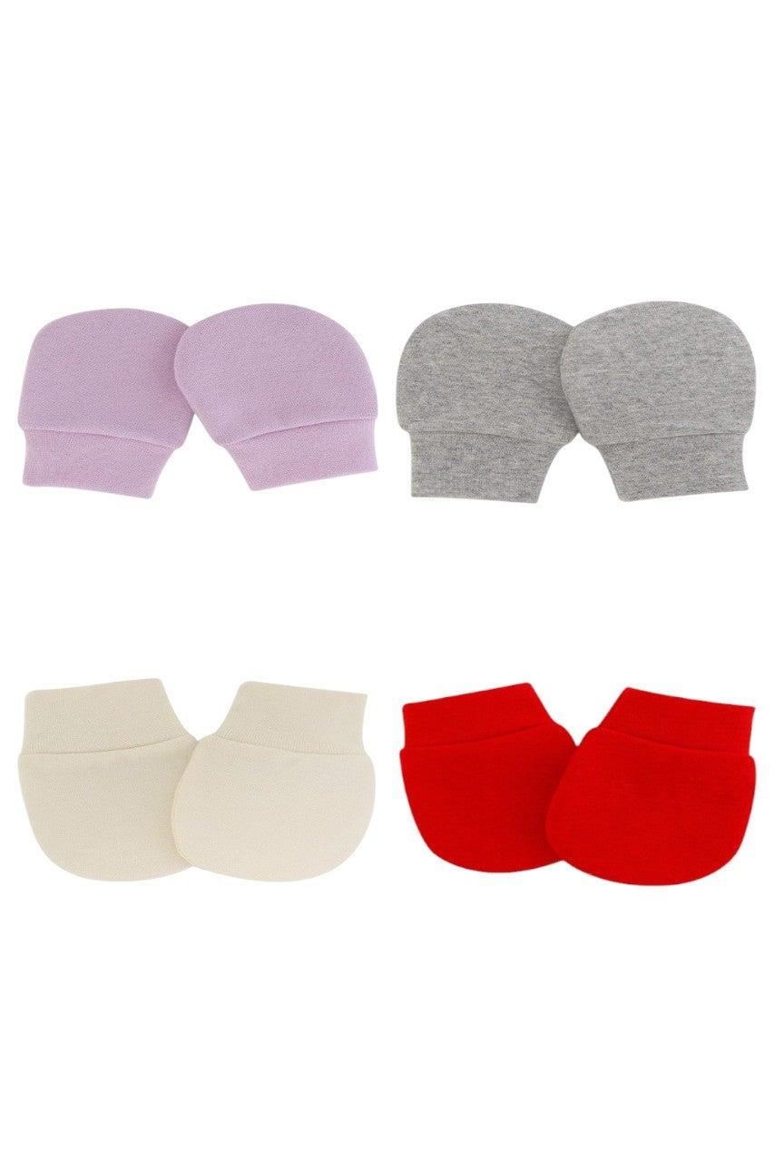 Bambimici 4 pcs Little Snuggles Mittens Set G - Image 1