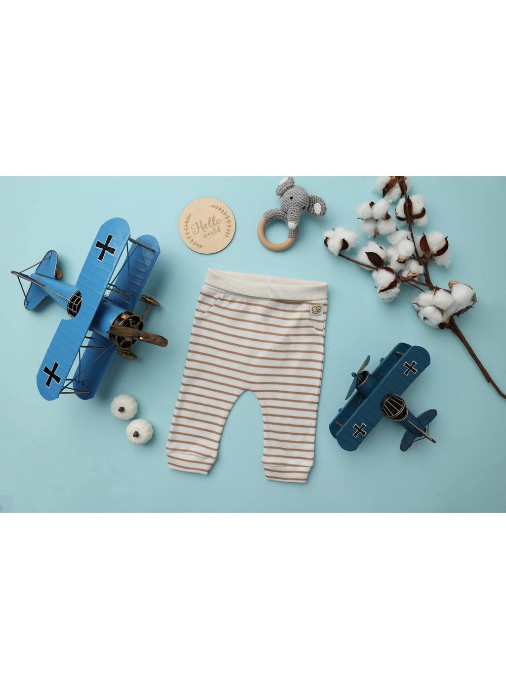 Sheer Hugs Casual Stripe Full Pant for Boys - Image 1