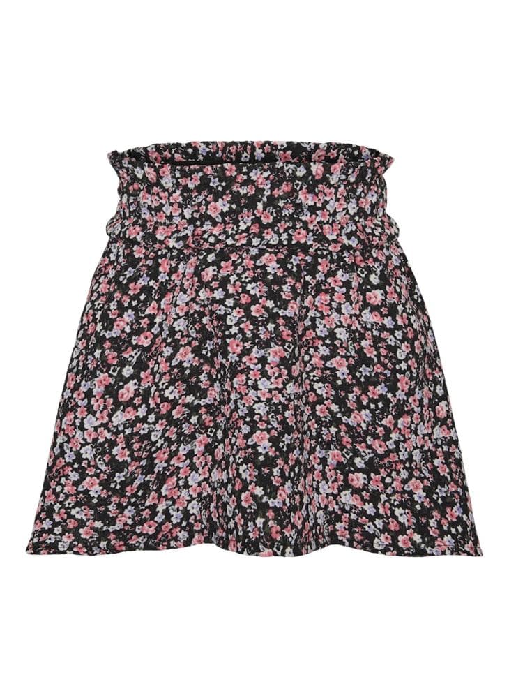 Kids High Waist Floral Printed Skirt - Image 1