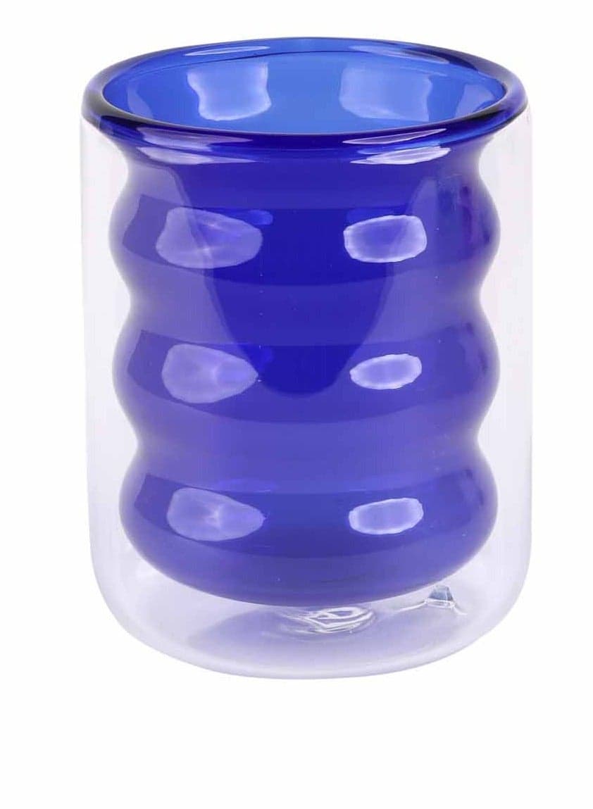 Jazz 200ml Insulated Bubble Glass Cup - Image 1