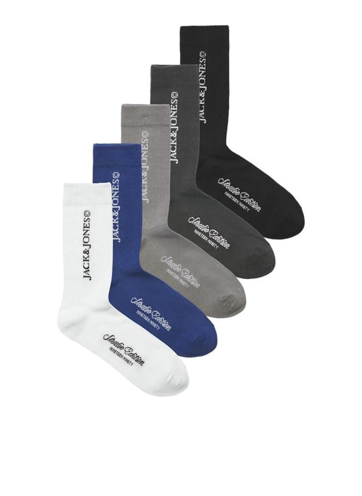 Jack & Jones Junior Youth 5 Pack Tennis Socks - Image 1