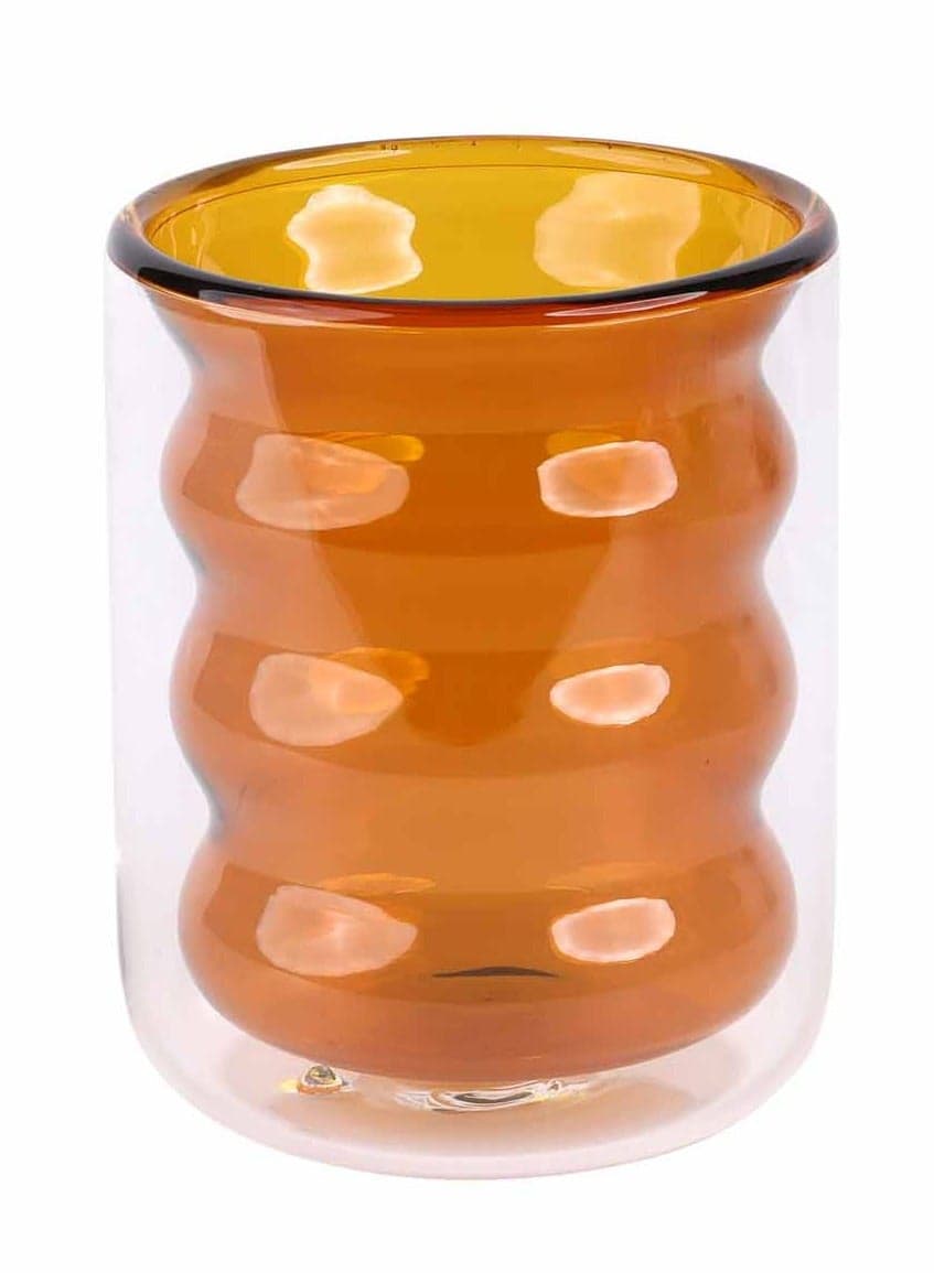 Jazz 200ml Insulated Bubble Glass Cup - Image 1