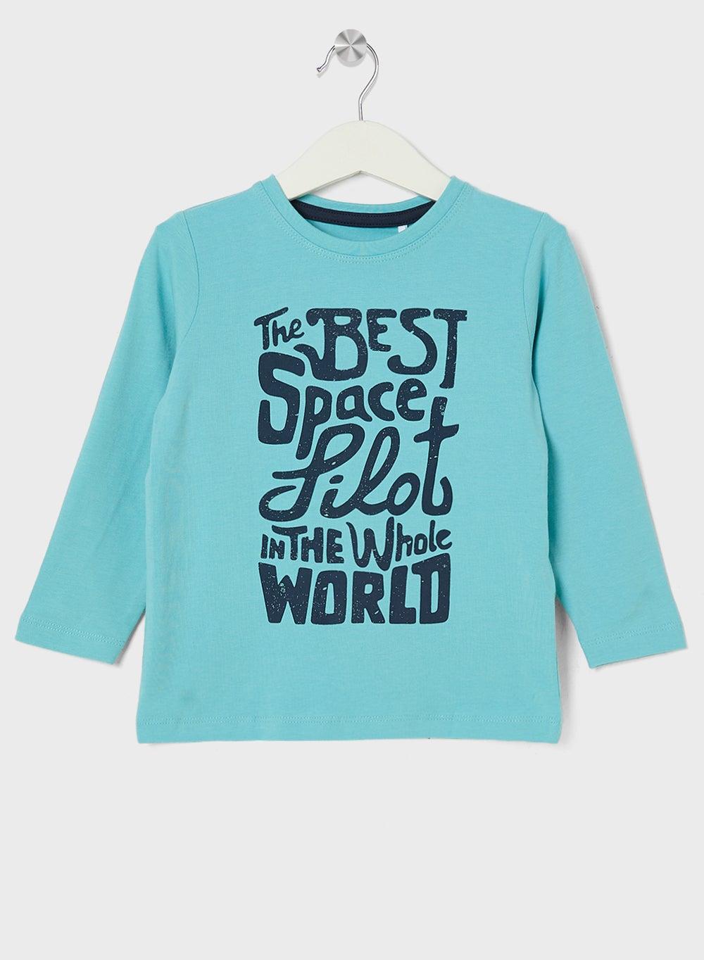 Infant Slogan T-Shirt for Everyday Comfort - Image 1