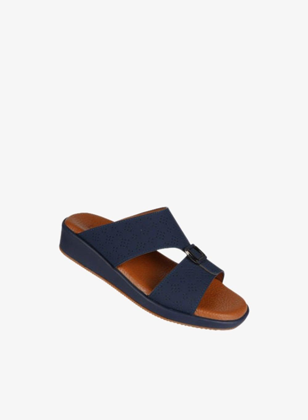 Barjeel Uno Boys Navy Arabian Sandals BMSA-119 - Image 1
