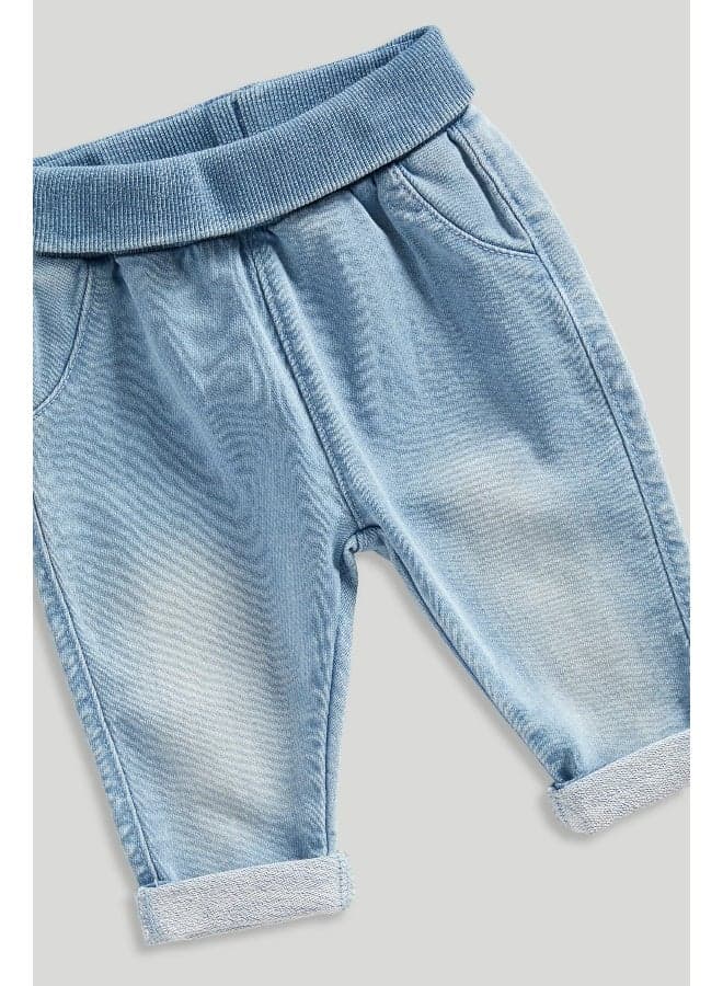 Boys Denim Joggers for Everyday Comfort - Image 1
