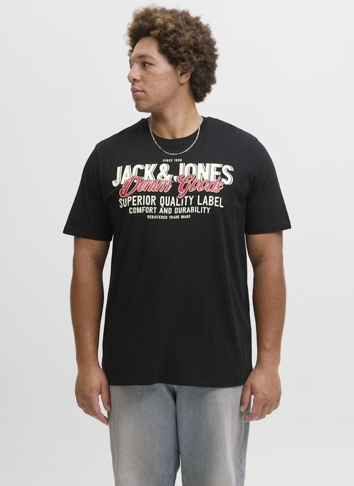 Plus Size Logo T-Shirt for Everyday Wear - Image 1