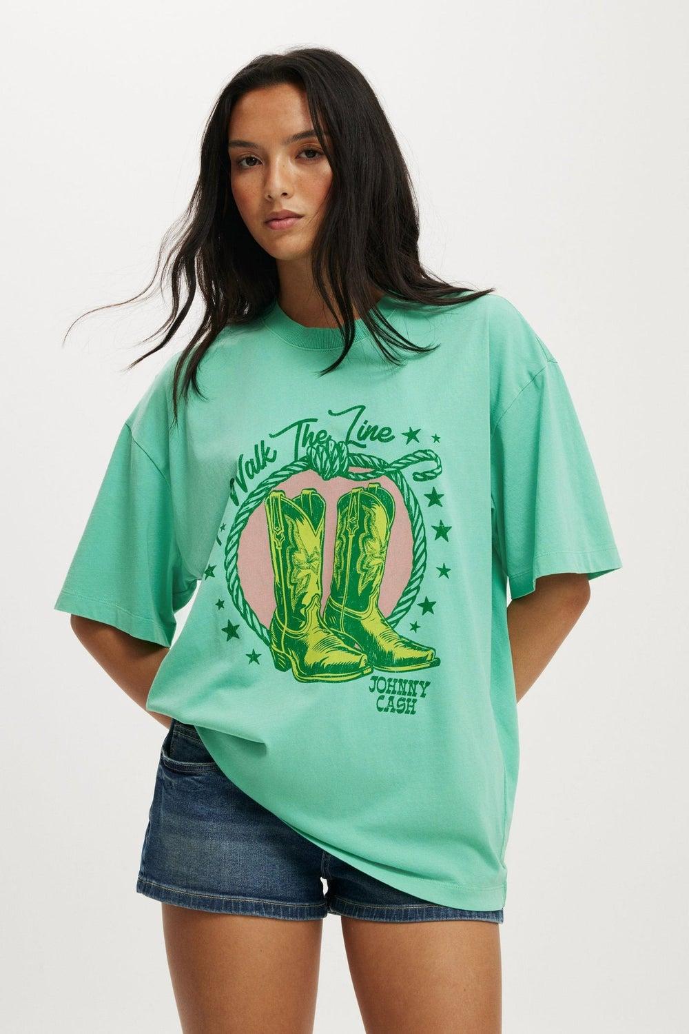 The Lcn Music Boxy Graphic Tee - Image 1