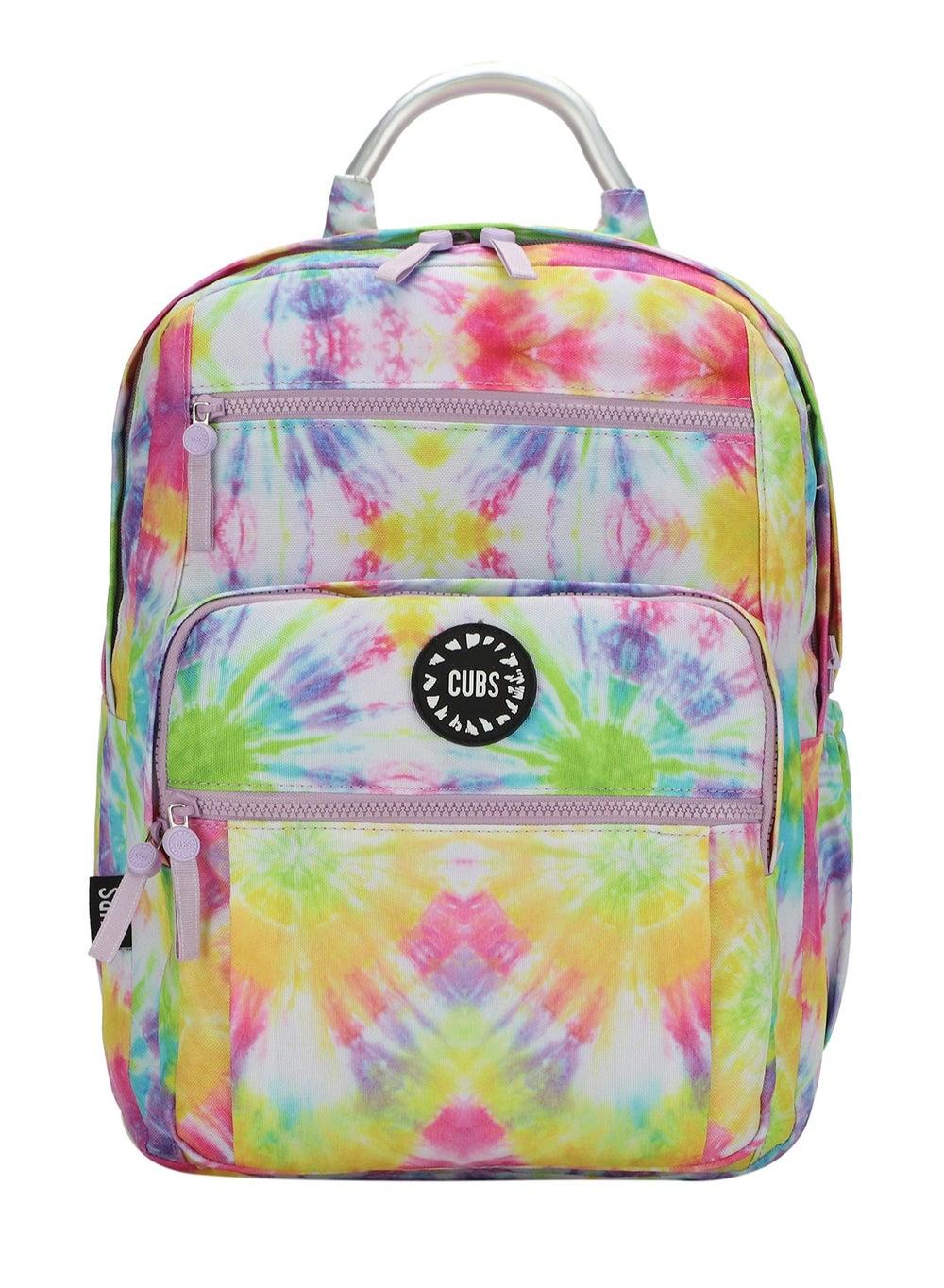 CUBS Sunrays Tie-Dye Waterproof Kids Backpack, 36L - Image 1