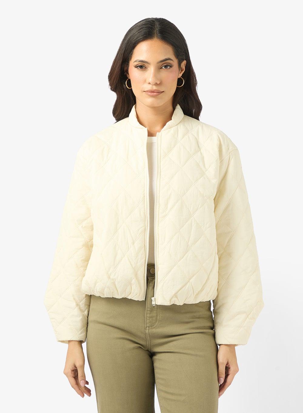 ROBBIE Long Sleeve Quilted Jacket for Women - Image 1