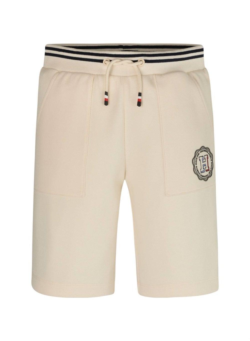 Hilfiger Monotype Archive Crest Logo Boys Sweat Shorts - Image 1