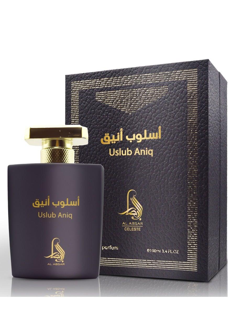 Al Absar Uslub Aniq 100ML EDP Perfume for Him - Image 1