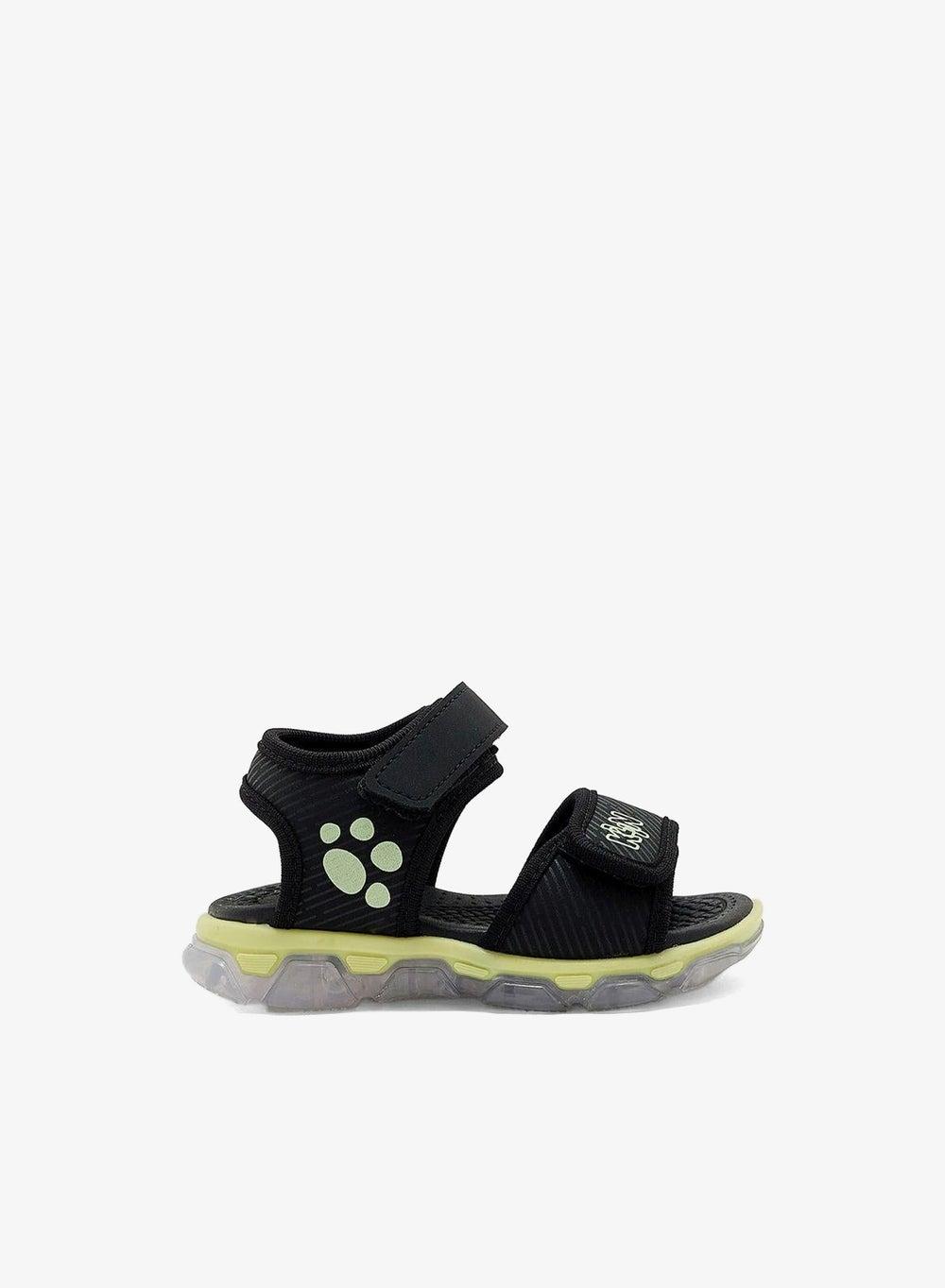 Kids Logo Velcro Flat Sandals - Image 1