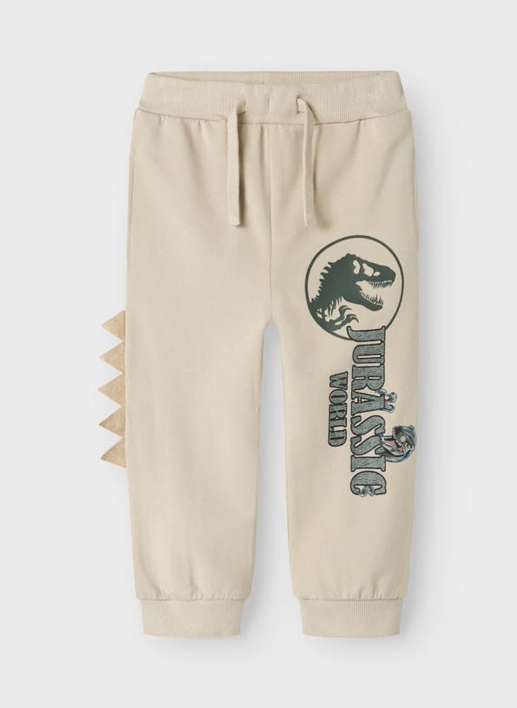 Kids Nmmjaba Jurassic Sweatpants with Adjustable Waist - Image 1