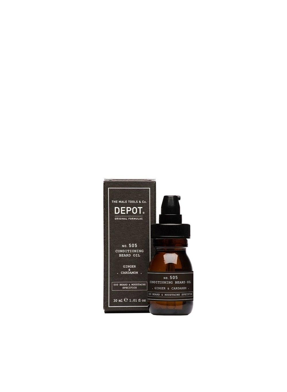 Depot No. 505 Conditioning Beard Oil Ginger & Cardamom 30ml - Image 1