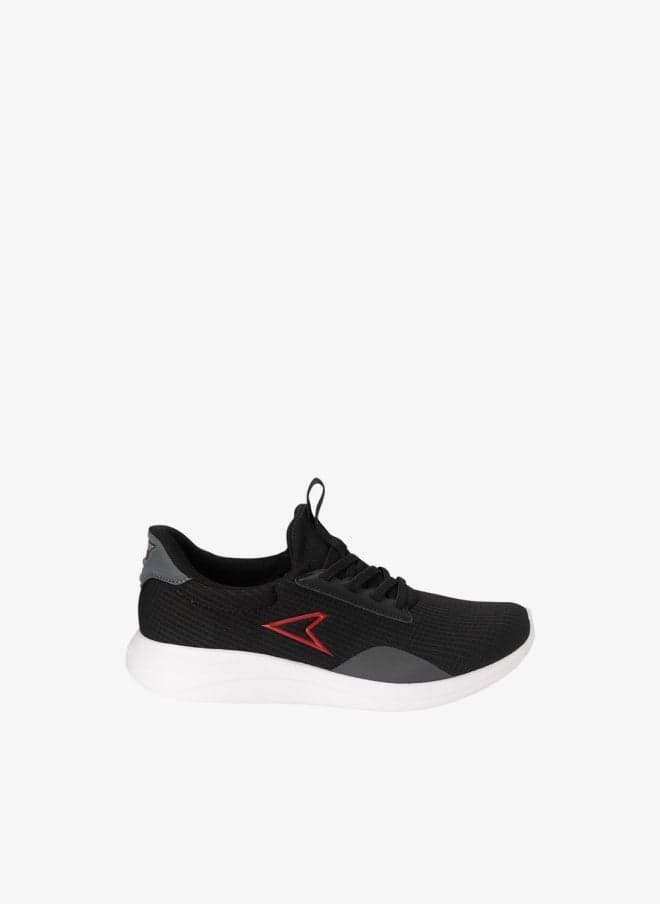 Girls Round Toe Lace-Up Sneakers - Image 1