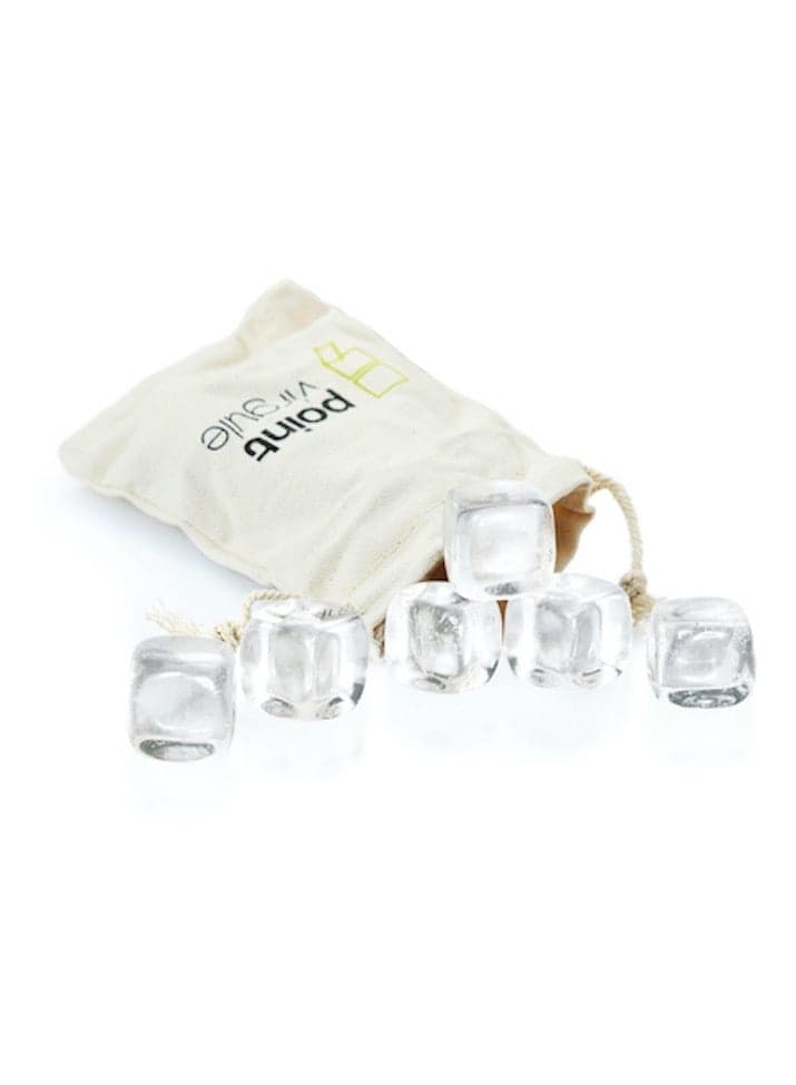 Set of 6 Crystalstones with Satchel for Kitchen and Decor - Image 1
