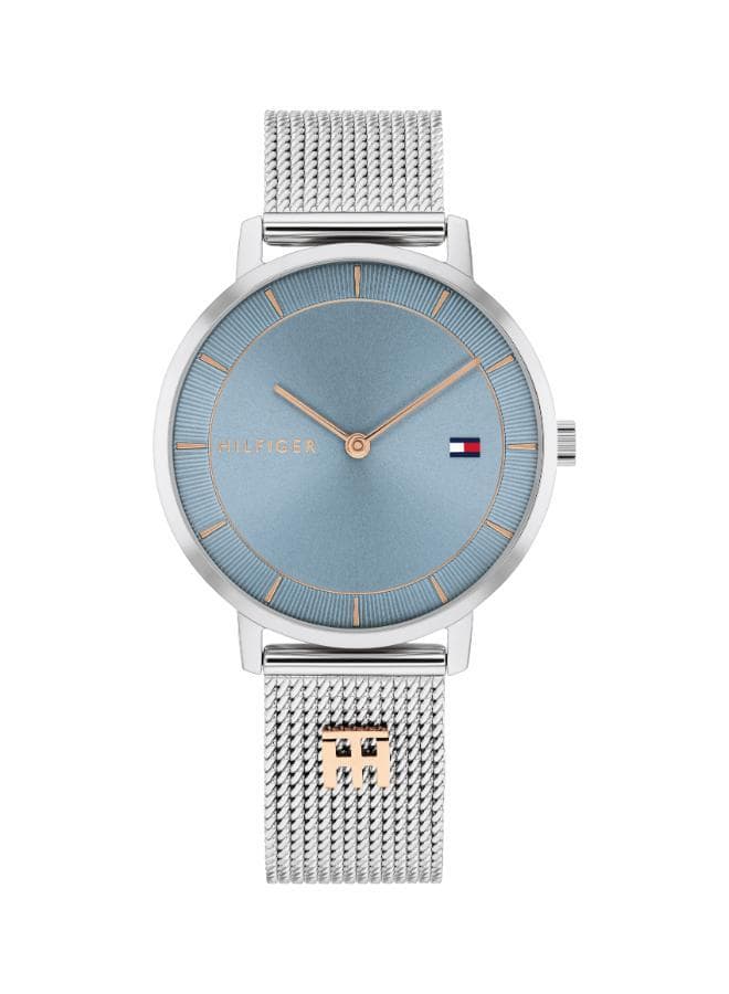 Tommy Hilfiger 2-Hand Silver Mesh Women’s Watch 1782738 - Image 1
