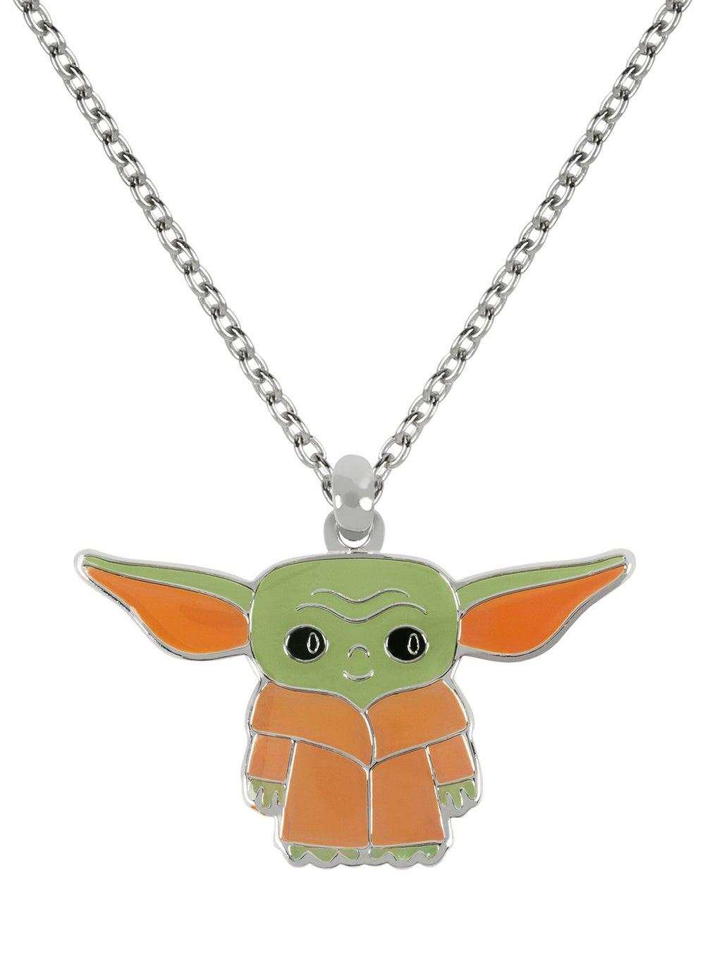 Star Wars The Child Enamel Silver Plated Pendant CF01091SL-Q.PH - Image 1