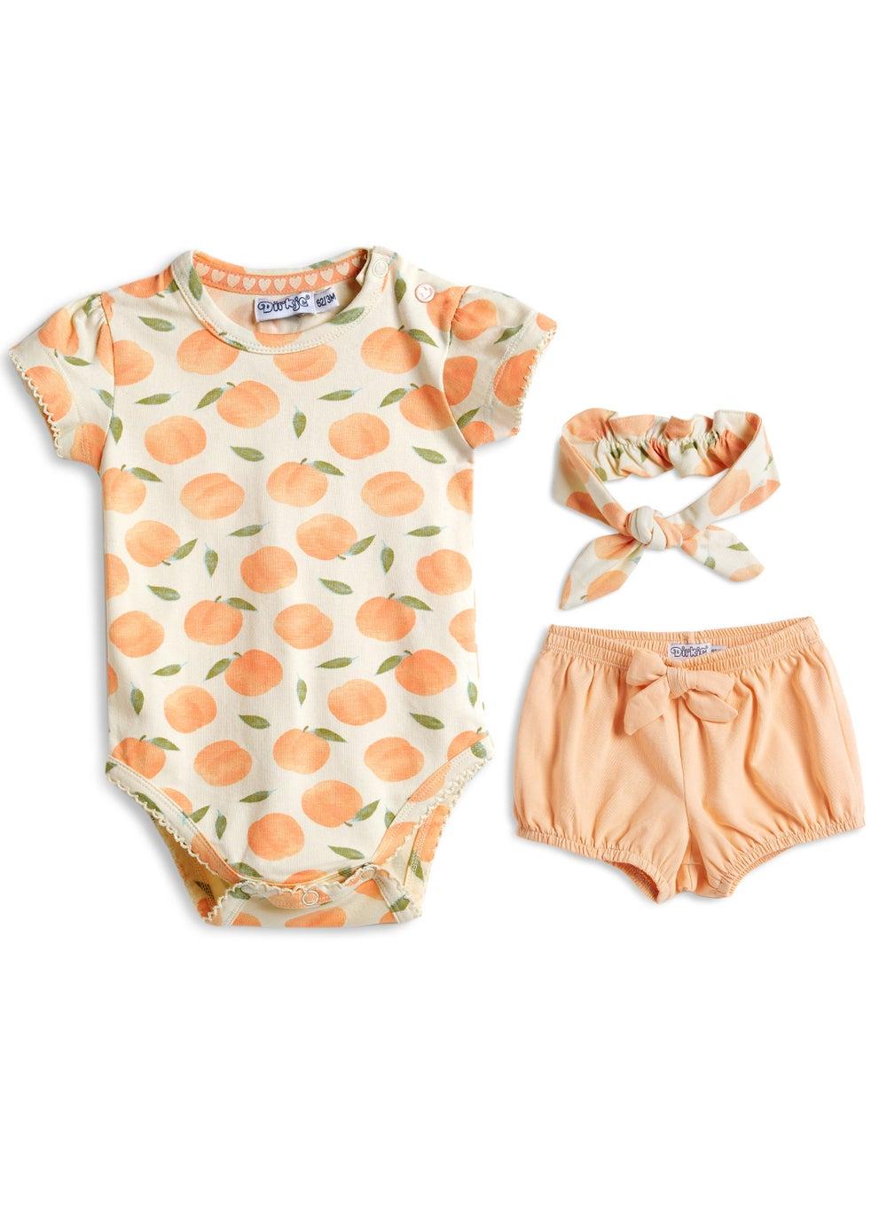 Dirkje 2-Piece Babysuit with Headband - Image 1