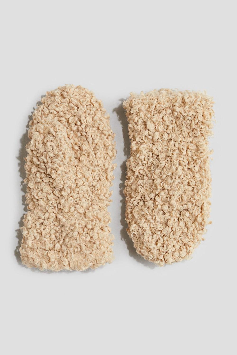 Fluffy Mittens for Boys - Image 1