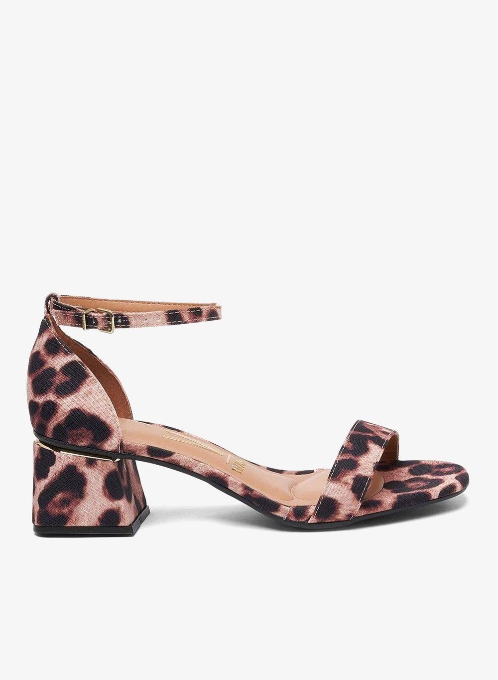 Stylish Heeled Sandals for Women with Sling Back Strap - Image 1