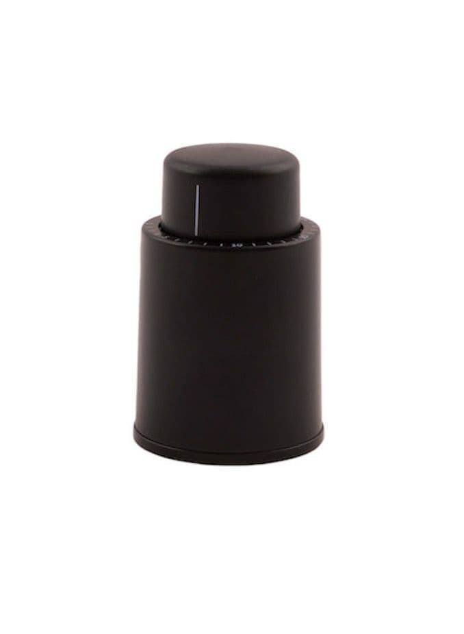 Vacuum Stop ABS Noir Wine Stopper - Image 1