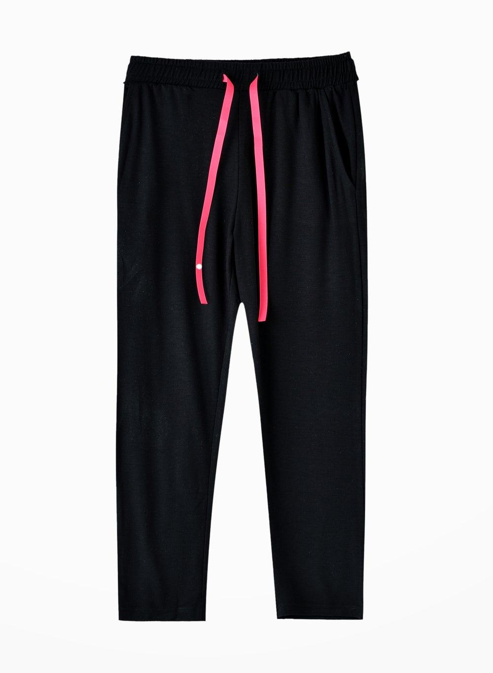 Girls' Modal Knit Harem Pants for Easy All-Day Comfort - Image 1