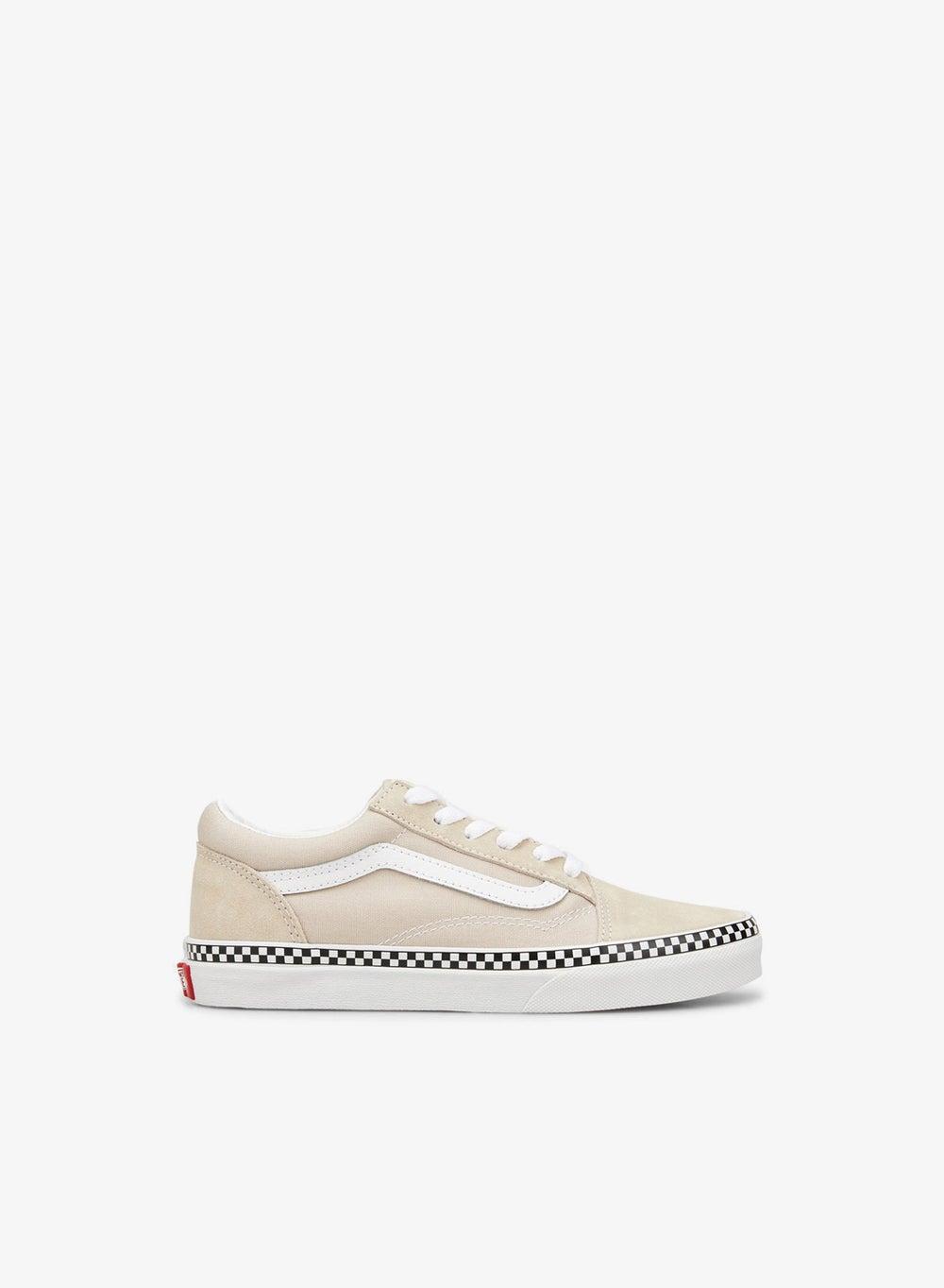 Kids' Checkerboard Foxing Old Skool Unisex Shoe - Image 1