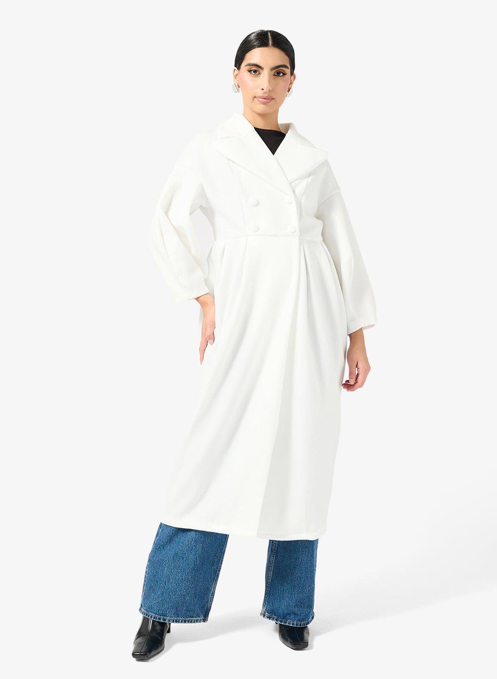 Women's Double Breasted Trench Coat - Image 1