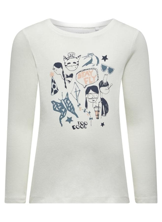 NMFVEEN LS TOP BOX G Girls Long Sleeve T-Shirt - Image 1