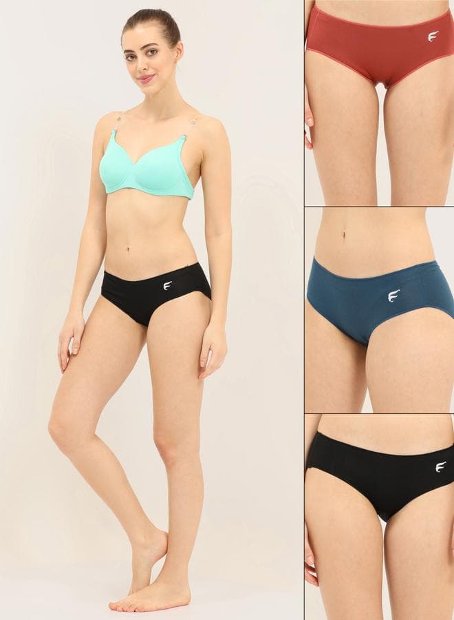 Envie Pack of 3 Logo Detail Hipster - Image 1