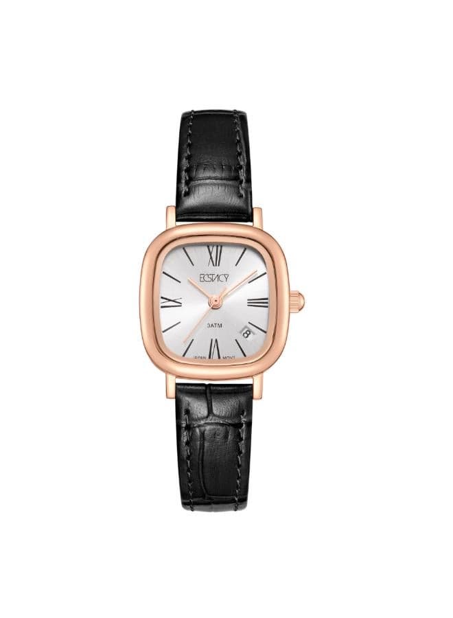 Women's Genuine Leather Analog Watch E25510-RLBW 23 mm - Image 1