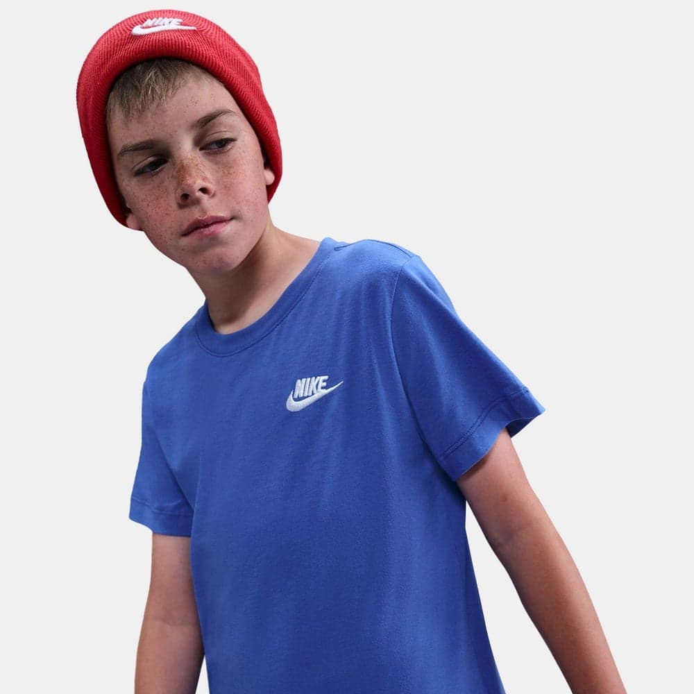 Kids' Sportswear T-Shirt with Retro Nike Logos - Image 1