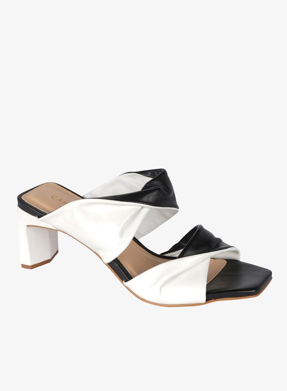 Carrano Open Mule Duo Twist Thin Heel 341019 Cab0753 - Image 1