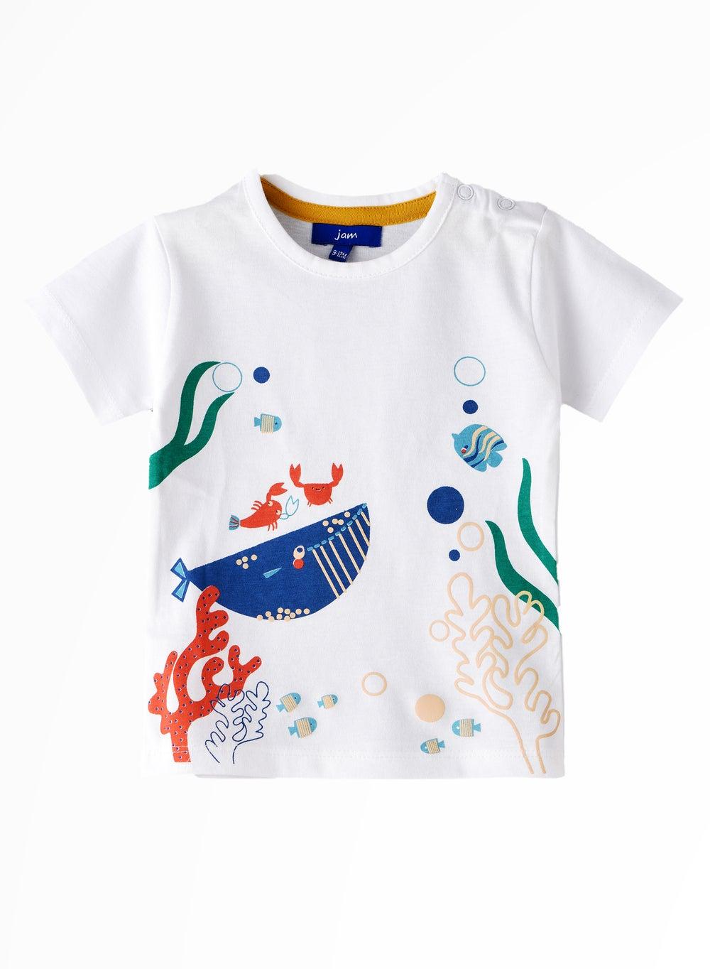 Boys' Cotton Short-Sleeve Tees for Spring and Summer - Image 1