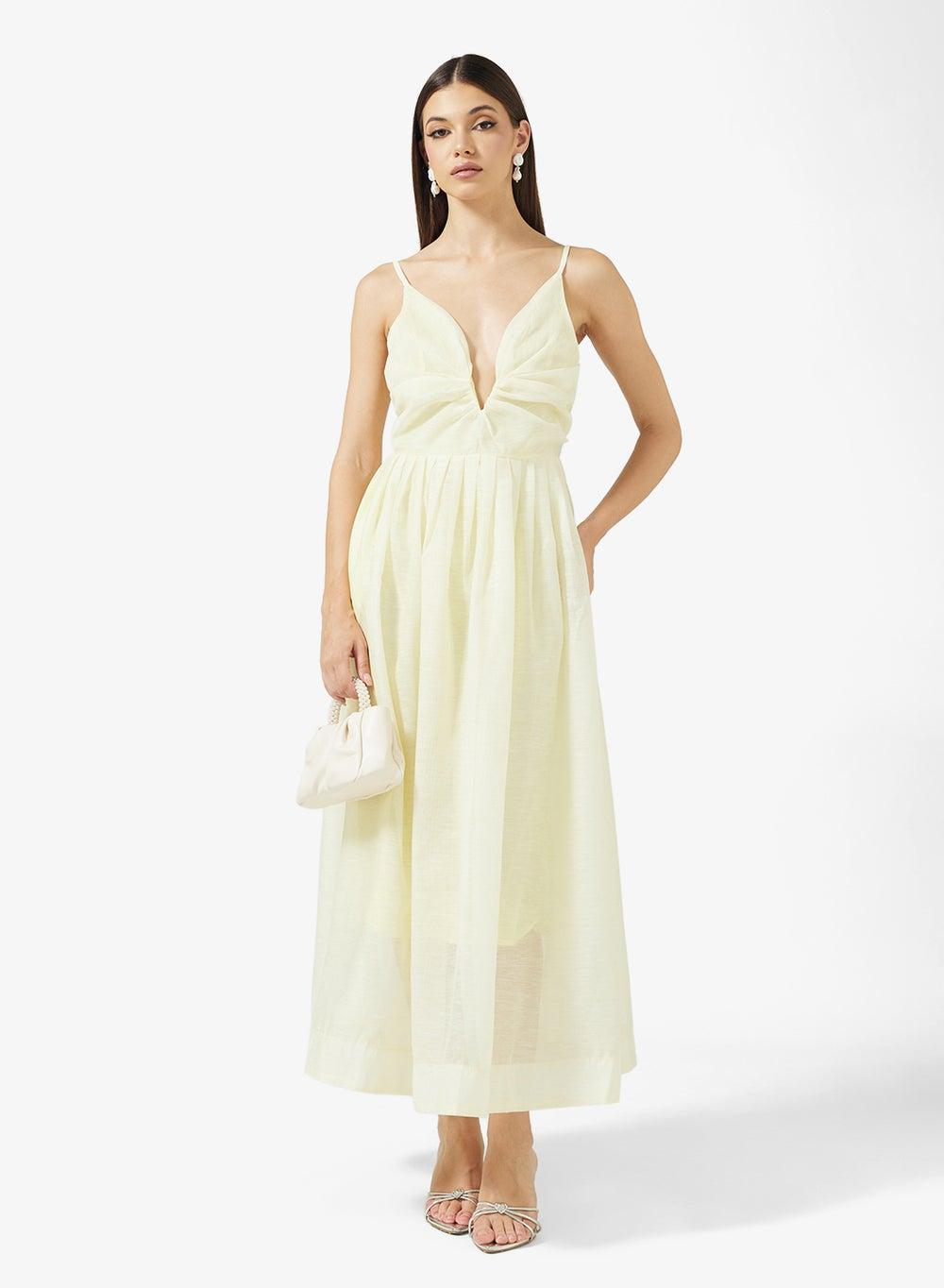 Strappy A-Line Midi Dress - Image 1