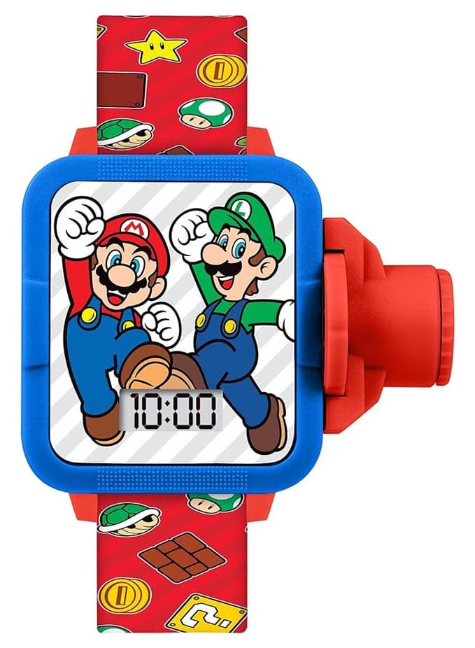Mario Red Strap Projection Boys Watch GSM4206 - Image 1