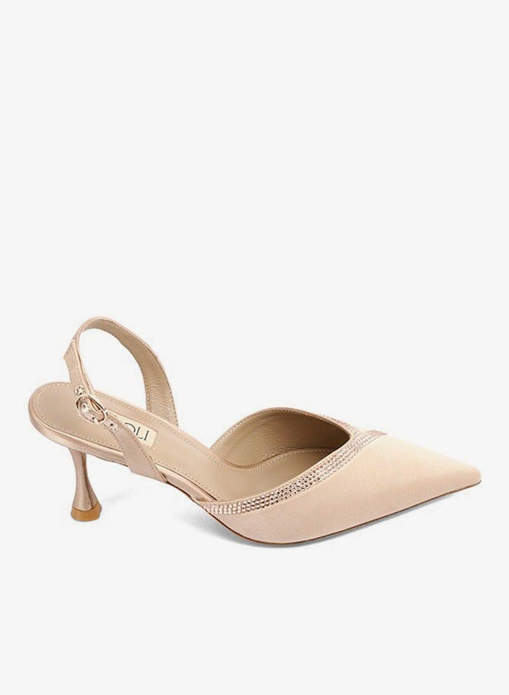 TIFFANY Crystal-Embellished Almond-Toe Stiletto Pumps - Image 1