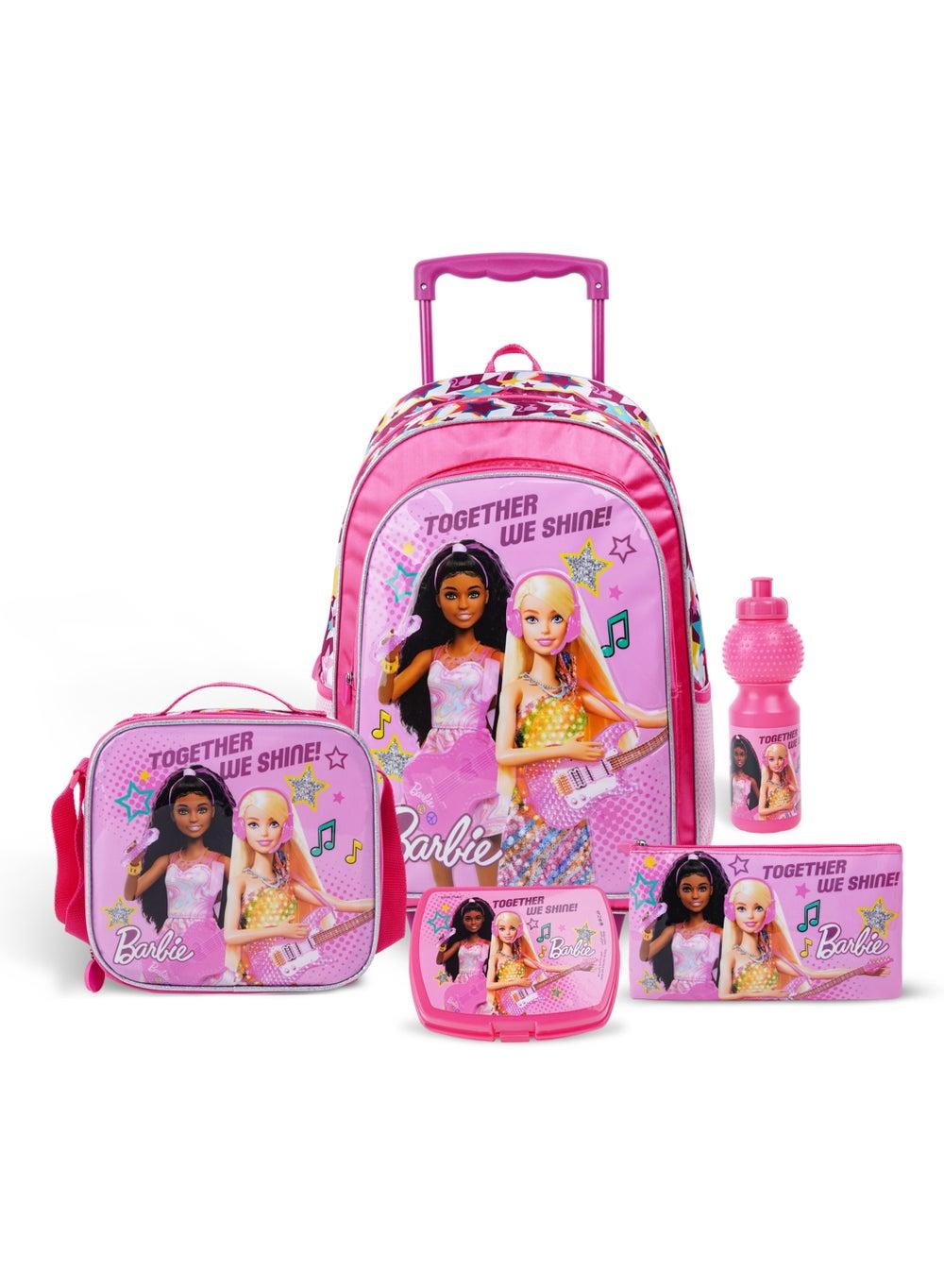 Barbie Together We Shine 5-in-1 18" Trolley Box Set - Image 1