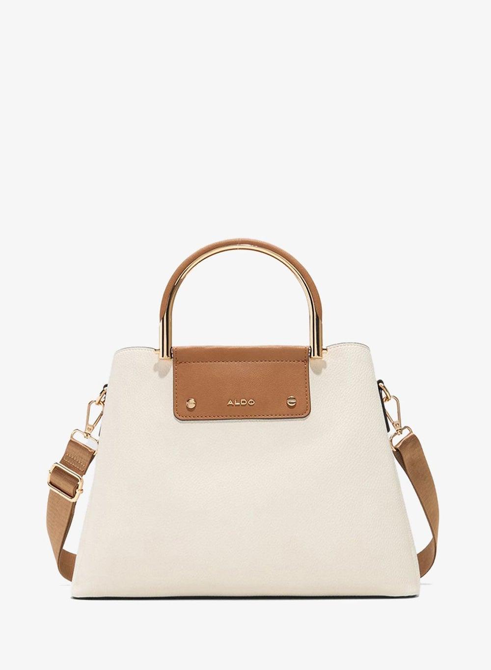 Sloana Black Satchel Bag with Double Handles - Image 1
