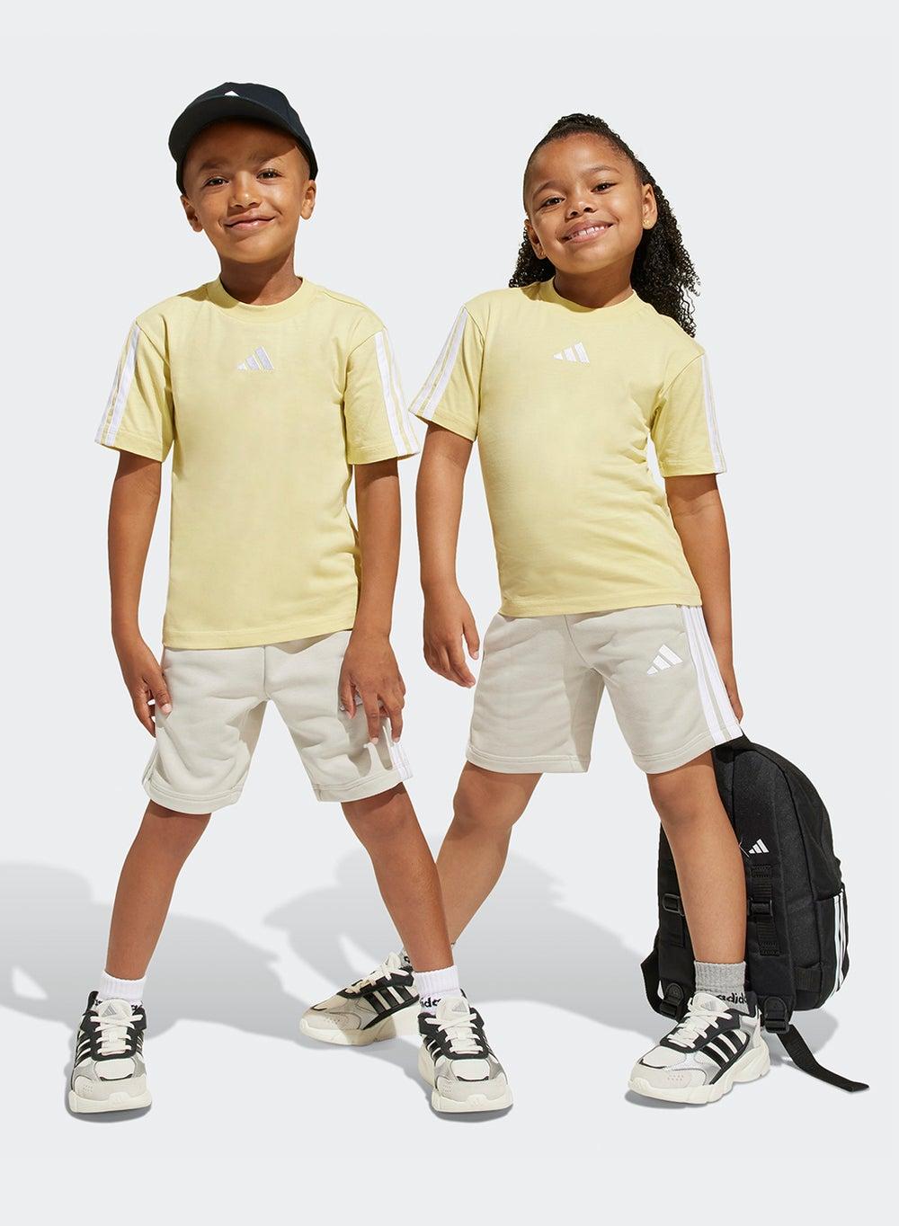 Kids 3-Stripes Woven Shorts for Active Days - Image 1