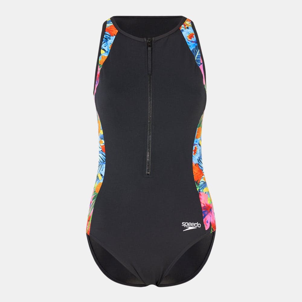 Women's Panel One-Piece Hydrasuit with Front Zip - Image 1